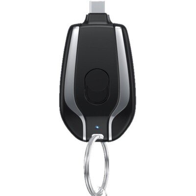 Keychain Power Bank — 800mAh · Type-C