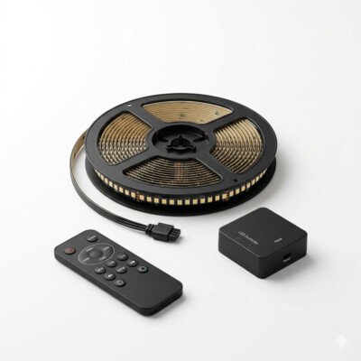 Smart LED Light Strip · 5m · App + Voice